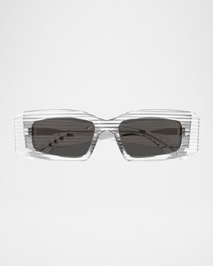 Acetate Rectangle Sunglasses