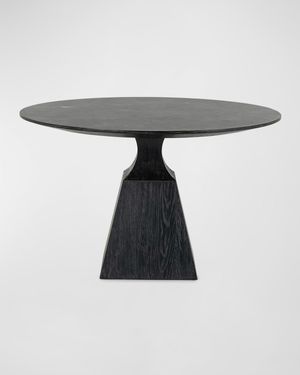 Sargon Round Dining Table, 53.3"