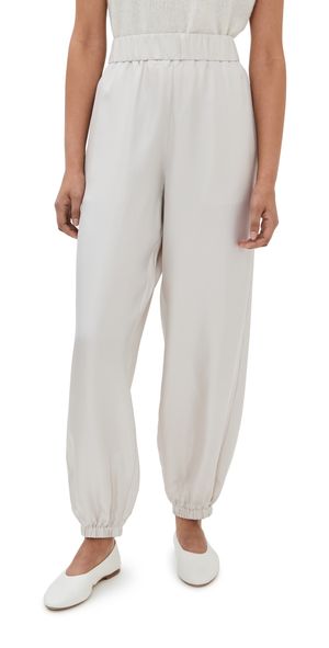 LISA YANG High Rise Tapered Trousers Champagne 0