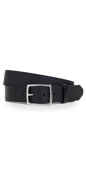 rag & bone Rugged Belt Black 30