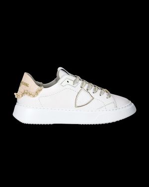 Philippe Model - Baskets temple tennis - Taille 42 - Beige