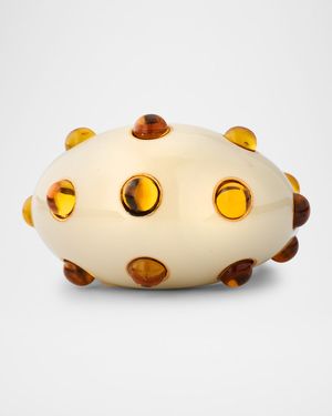 Cabochon Enamel Ring