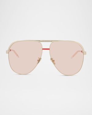 GV40117UW Aviator Metal Sunglasses