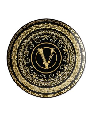 Virtus Gala Black Bread & Butter Plate
