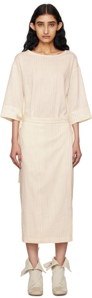 Toogood Off-White 'The Sieve Maker' Maxi Dress