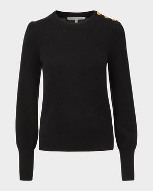 Nelia Cashmere Crewneck Sweater