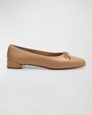 Sweetie Jane Leather Ballerina Flats