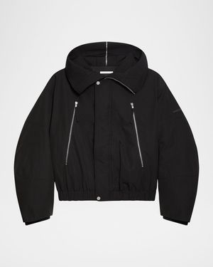 Men's Hooded Astro Bomber Jacket