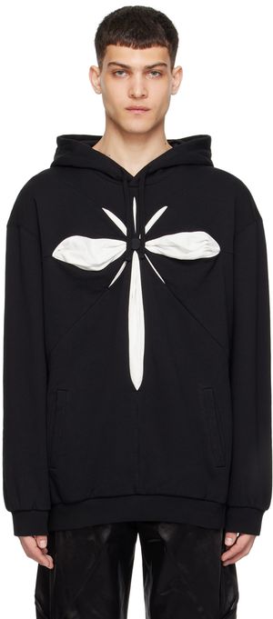KUSIKOHC Black Origami Hoodie