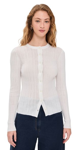 A. L.C. Fisher Cardigan Black XL