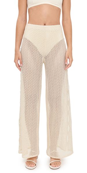 Palmacea Federica Nilo Pants Ivory XS