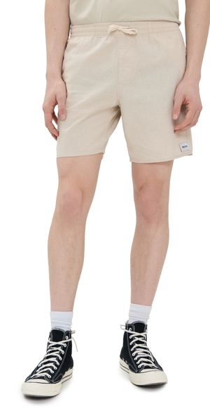 Rhythm Classic Linen Jam Shorts 7 Sand 36