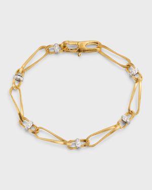 18K Marrakech Onde Yellow Gold Single Link Bracelet