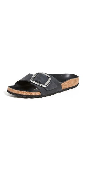 Birkenstock Madrid Big Buckle Sandals Black 36