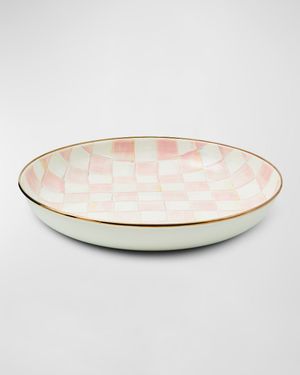 Rosy Check Enamel Abundant Bowl