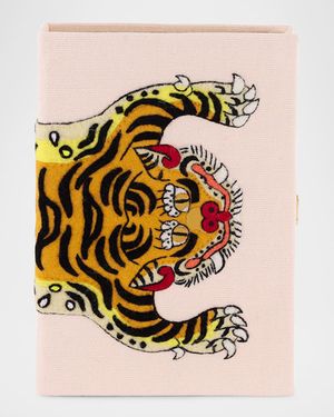 Tiger Book Clutch Bag