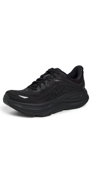 HOKA Bondi 9 Sneakers Black/Black 10.5
