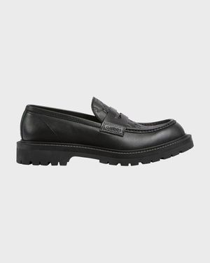 Men's Miart Guccissima Lug Sole Loafers