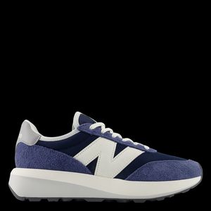 New Balance - Baskets basses en cuir mélangé - Taille 45 - Bleu