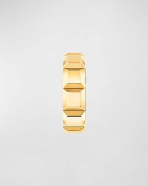 Quatre 18K Yellow Gold Single Clip Earring