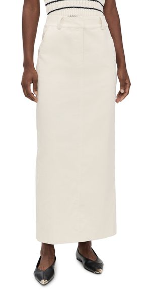 4th & Reckless Petra Corduroy Skirt Cream XL