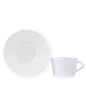 Twist White Tea Saucer