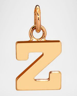 14k Gold Initial Pendant