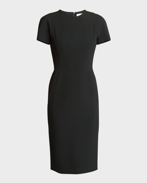 Fitted T-Shirt Sheath Dress