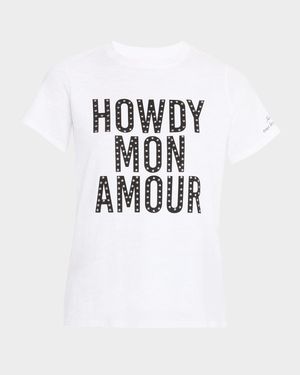 Howdy Mon Amour Embellished Tee