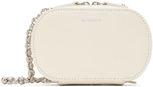 Jil Sander Off-White Mini Chain Bag