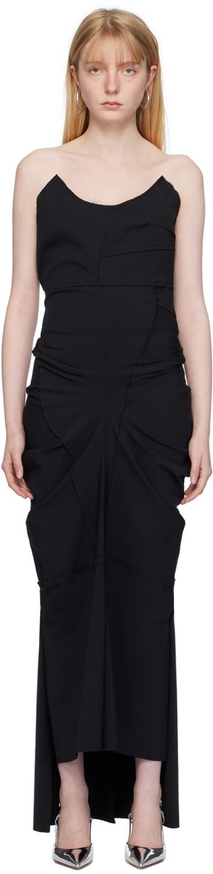Talia Byre Black Bodice Maxi Dress