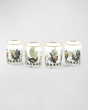 Henhouse Tumblers, Set of 4