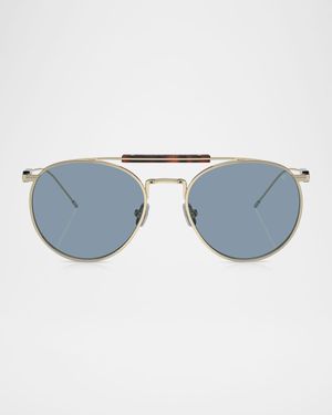 Men's BC2004ST Round Sunglasses