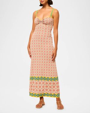 Floral Block Bessie Dress