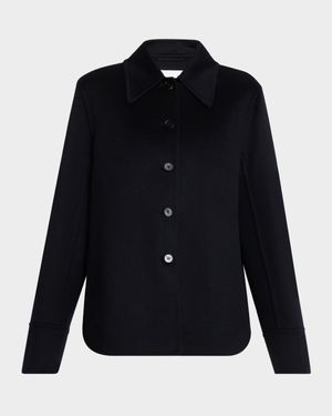 Button Down Cashmere Jacket
