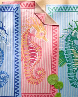 Seahorse Beach Towel