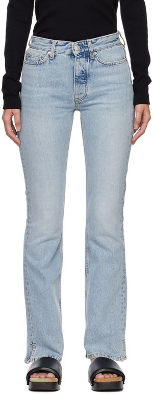 Won Hundred Blue Rob Slit Jeans