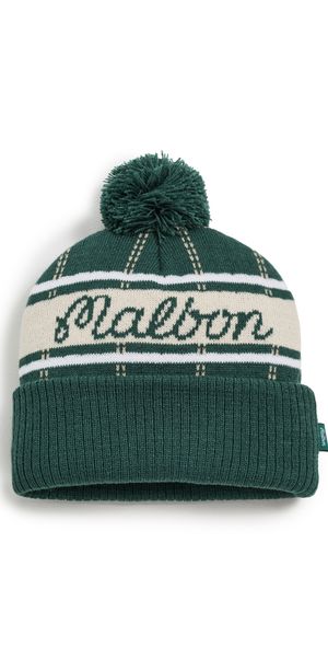 Malbon Golf Holden Pom Beanie Hunter Green One Size
