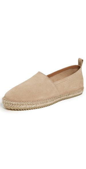 Frescobol Carioca Helio Suede Espadrilles Sand 46