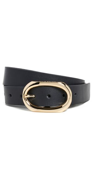 ANINE BING Signature Link Belt Black M/L