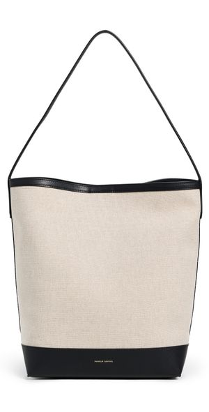 Mansur Gavriel Everyday Cabas Bag Natural / Black One Size