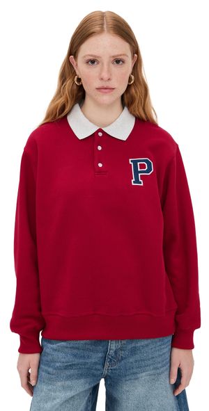 PARKE Rugby Sweater Maroon L/XL