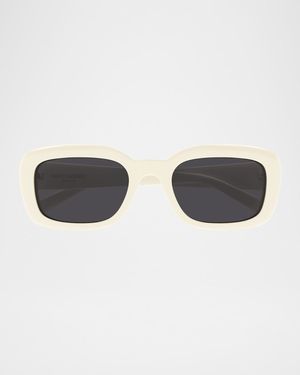 Recycled Acetate Rectangular Sunglasses