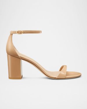 Nudist II Leather Ankle-Strap Sandals