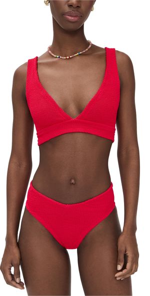 Hunza G Angel Bikini Set Red One Size