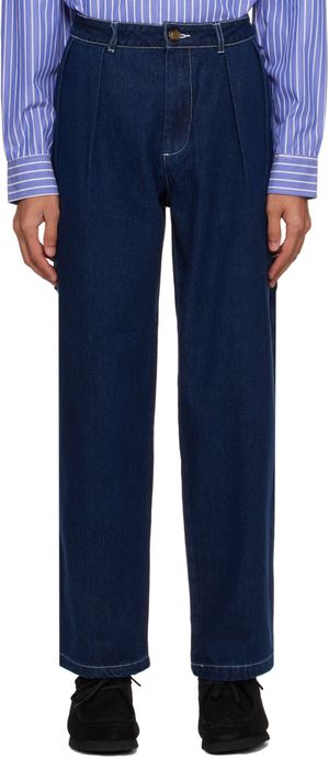Pop Trading Company Indigo 'Pop' Hewitt Jeans