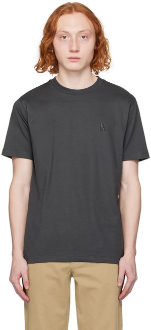 NORSE PROJECTS Gray Johannes T-Shirt