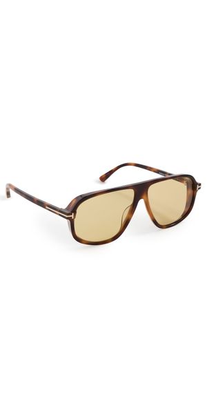 Tom Ford Guillaume Sunglasses Shiny Classic Havana One Size