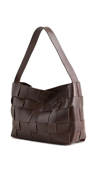 St. Agni Woven Mini Tote Chocolate One Size