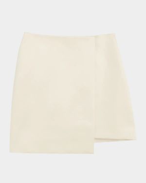 Raye Asymmetric A-Line Mini Skirt